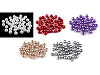 Imitations de perles en plastique Glance, Ø 8 mm