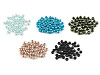 Imitations de perles en plastique Glance, Ø 8 mm