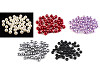 Imitations de perles en plastique Glance, Ø 8 mm
