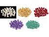 Plastic Imitation Pearl Beads Glance Ø8 mm