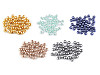 Plastic Imitation Pearl Beads Glance Ø8 mm