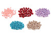 Imitations de perles en plastique Glance, Ø 8 mm