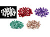 Imitations de perles en plastique Glance, Ø 8 mm