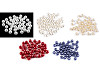 Plastic Imitation Pearl Beads Glance Ø8 mm
