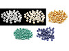 Plastic Imitation Pearl Beads Glance Ø8 mm