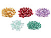 Imitations de perles en plastique Glance, Ø 8 mm