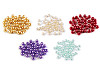 Plastic Imitation Pearl Beads Glance Ø8 mm