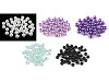 Plastic Imitation Pearl Beads Glance Ø8 mm