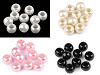 Plastic Charm Beads 11x15 mm