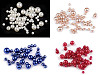 Plastic Imitation Pearl Beads Glance mix of sizes