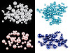 Imitation de perle en plastique Glance, mélange de tailles