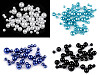 Plastic Imitation Pearl Beads Glance mix of sizes