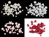 Perle plastic Glance, mix dimensiuni