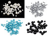 Plastic Imitation Pearl Beads Glance mix of sizes