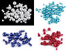 Plastic Imitation Pearl Beads Glance mix of sizes