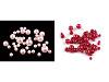 Imitation de perle en plastique Glance, mélange de tailles