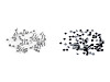 Iron-on hotfix rhinestones, size SS10
