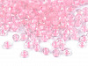 Glass Seed Beads "Rocaille" COLORFUL PULLING HOLE 4mm