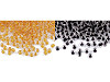 Seed beads 6/0 - 4 mm, bright colors