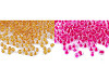 Seed beads 6/0 - 4 mm, bright colors