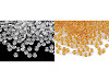 Perles de rocaille 6/0 - 4 mm, couleurs vives