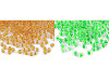 Cuentas de semillas 6/0 - 4 mm, colores vivos