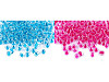 Perline 6/0, dimensioni: 4 mm, colori vivaci