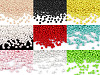 Perles de rocaille en verre, 12/0 - 2 mm
