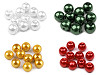 Imitation de perles rondes en verre, Ø 8 mm