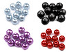 Imitation de perles rondes en verre, Ø 8 mm