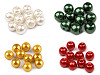 Cuentas imitación perlas redondas de vidrio Ø8 mm
