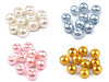 Imitation de perles rondes en verre, Ø 8 mm