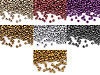 Metallic Seed Beads 8/0 - 3 mm