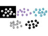 Plastic Imitation Pearl Beads Glance Ø10 mm