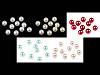 Plastic Imitation Pearl Beads Glance Ø10 mm