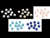 Plastic Imitation Pearl Beads Glance Ø10 mm