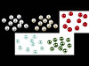 Imitation de perles en plastique Glance, Ø 10 mm