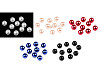 Imitation de perles en plastique Glance, Ø 10 mm