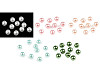 Plastic Imitation Pearl Beads Glance Ø10 mm