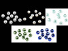 Imitation de perles en plastique Glance, Ø 10 mm