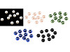 Imitation de perles en plastique Glance, Ø 10 mm
