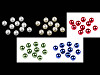 Imitation de perles en plastique Glance, Ø 10 mm
