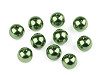 Plastic Imitation Pearl Beads Glance Ø10 mm