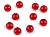 Plastic Imitation Pearl Beads Glance Ø10 mm