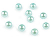 Imitation de perles en plastique Glance, Ø 10 mm