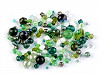 Fire polished Rumsh Glass Beads
