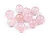 Mineral / Gemstone Beads Rose Quartz Ø8 mm