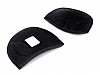 Shoulder Pads with velcro thickness 10 mm embroidered edge