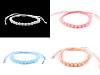 Bracciale Shamballa, con perline sfaccettate