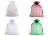 Sacchetto regalo, in organza, dimensioni: 20 x 26 cm